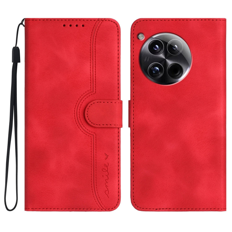 Custodia per cellulare in pelle con motivo a cuore, For OnePlus Ace 5 / 13R Global, For OnePlus 12, For OnePlus Ace 2V, For OnePlus Nord 2 5G