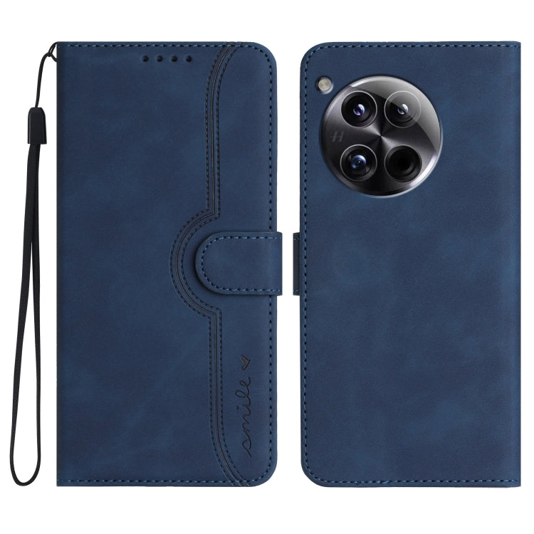 Custodia per cellulare in pelle con motivo a cuore, For OnePlus Ace 5 / 13R Global, For OnePlus 12, For OnePlus Ace 2V, For OnePlus Nord 2 5G