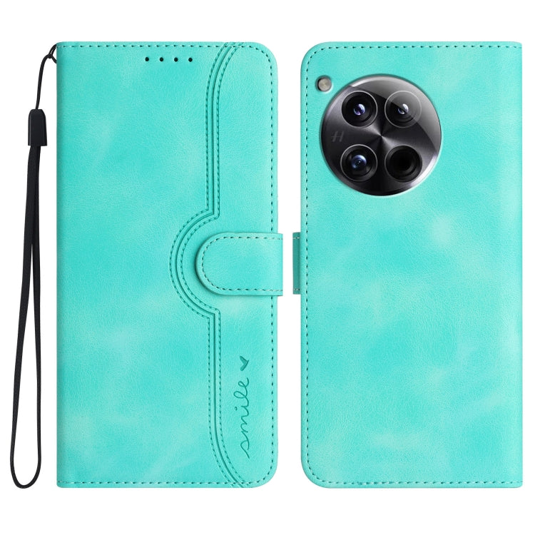 Custodia per cellulare in pelle con motivo a cuore, For OnePlus Ace 5 / 13R Global, For OnePlus 12, For OnePlus Ace 2V, For OnePlus Nord 2 5G