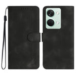 Custodia per cellulare in pelle con motivo a cuore, For OnePlus Ace 5 / 13R Global, For OnePlus 12, For OnePlus Ace 2V, For OnePlus Nord 2 5G