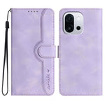 Custodia per cellulare in pelle con motivo a cuore, For OnePlus Turbo 6 / 6V, For OnePlus Ace 6, For OnePlus 15, For OnePlus 13T