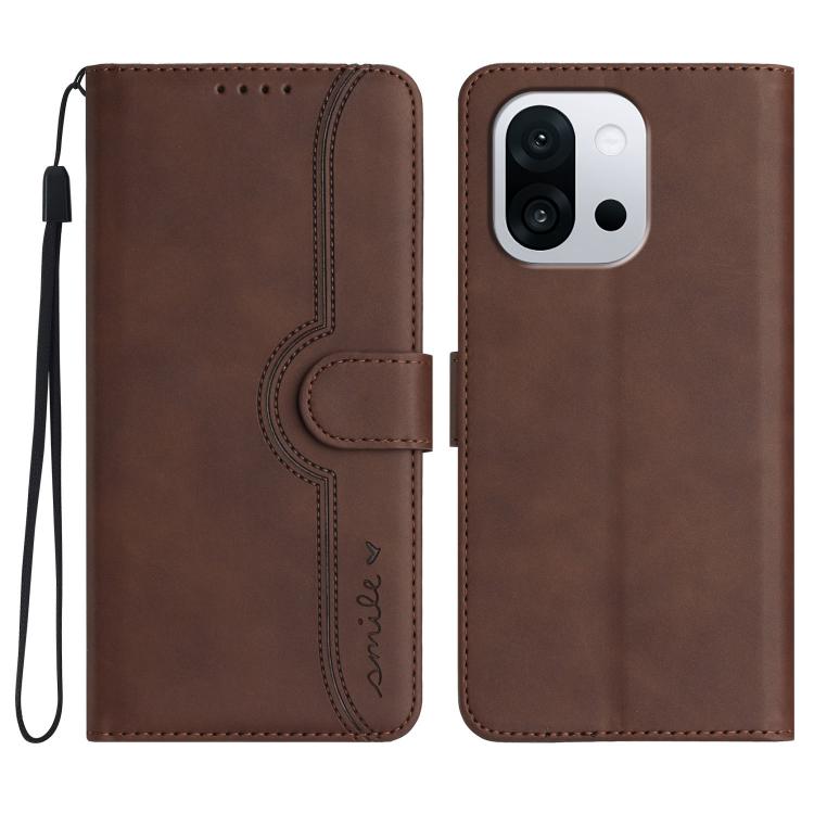 Custodia per cellulare in pelle con motivo a cuore, For OnePlus Turbo 6 / 6V, For OnePlus Ace 6, For OnePlus 15, For OnePlus 13T