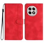 Custodia per cellulare in pelle con motivo a cuore, For OnePlus Ace 5 / 13R Global, For OnePlus 12, For OnePlus Ace 2V, For OnePlus Nord 2 5G