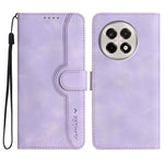 Custodia per cellulare in pelle con motivo a cuore, For OnePlus Ace 5 / 13R Global, For OnePlus 12, For OnePlus Ace 2V, For OnePlus Nord 2 5G