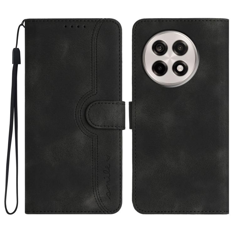 Custodia per cellulare in pelle con motivo a cuore, For OnePlus Ace 5 / 13R Global, For OnePlus 12, For OnePlus Ace 2V, For OnePlus Nord 2 5G