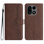 Custodia per cellulare in pelle con motivo a cuore, For OnePlus Turbo 6 / 6V, For OnePlus Ace 6, For OnePlus 15, For OnePlus 13T