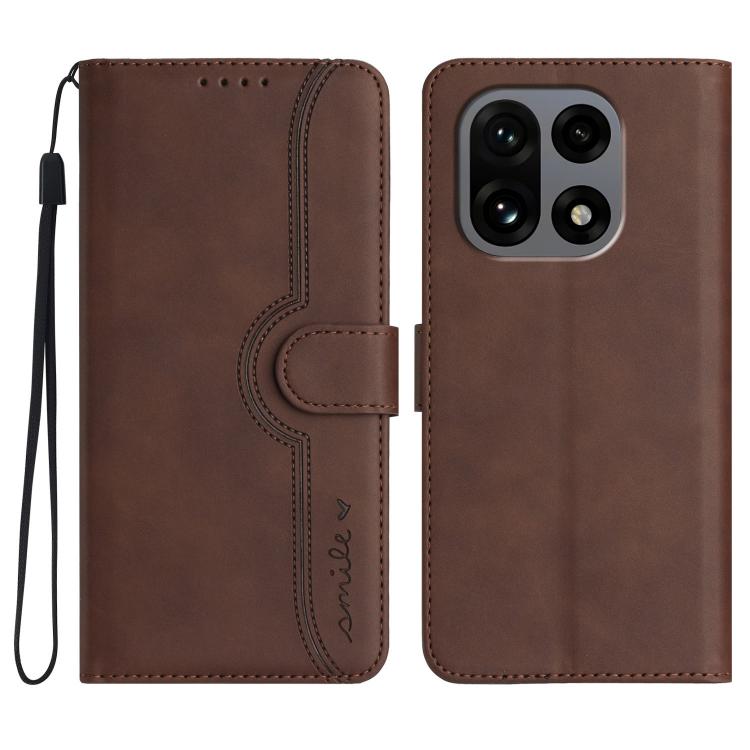 Custodia per cellulare in pelle con motivo a cuore, For OnePlus Turbo 6 / 6V, For OnePlus Ace 6, For OnePlus 15, For OnePlus 13T