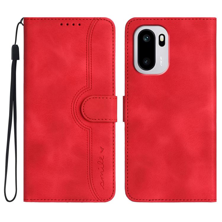 Custodia per cellulare in pelle con motivo a cuore, For OnePlus Turbo 6 / 6V, For OnePlus Ace 6, For OnePlus 15, For OnePlus 13T