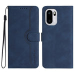Custodia per cellulare in pelle con motivo a cuore, For OnePlus Turbo 6 / 6V, For OnePlus Ace 6, For OnePlus 15, For OnePlus 13T