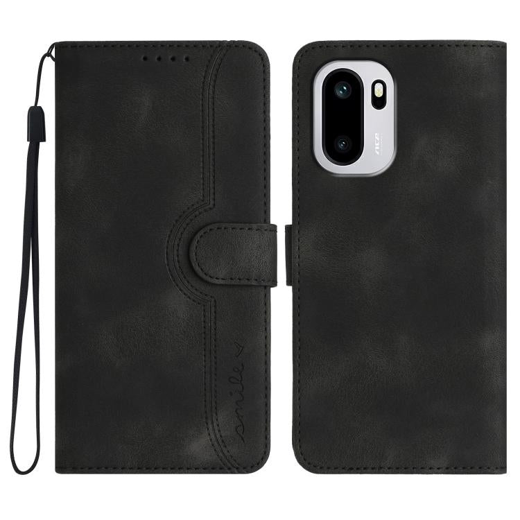 Custodia per cellulare in pelle con motivo a cuore, For OnePlus Turbo 6 / 6V, For OnePlus Ace 6, For OnePlus 15, For OnePlus 13T