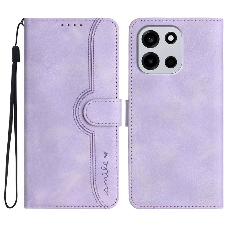 Custodia per cellulare in pelle con motivo a cuore, For OnePlus Turbo 6 / 6V, For OnePlus Ace 6, For OnePlus 15, For OnePlus 13T