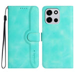 Custodia per cellulare in pelle con motivo a cuore, For OnePlus Turbo 6 / 6V, For OnePlus Ace 6, For OnePlus 15, For OnePlus 13T