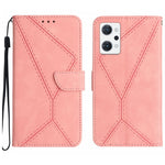 Custodia per telefono in pelle goffrata con cuciture, For OPPO A57 4G / A77 4G, For OPPO A78 5G, For OPPO Reno7 A JP, For OPPO Reno8 4G / Reno7 4G