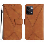 Custodia per telefono in pelle goffrata con cuciture, For OPPO Reno8 T 4G, For OPPO Reno8 T 5G/A1 Pro 5G, For OPPO Reno9/Reno9 Pro 5G, For OPPO Reno9 Pro+