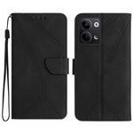 Custodia per telefono in pelle goffrata con cuciture, For OPPO Reno8 T 4G, For OPPO Reno8 T 5G/A1 Pro 5G, For OPPO Reno9/Reno9 Pro 5G, For OPPO Reno9 Pro+