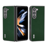 Custodia in vera pelle con bordo nero per Samsung Galaxy Z Flip6