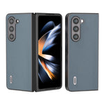 Custodia in vera pelle con bordo nero per Samsung Galaxy Z Flip6