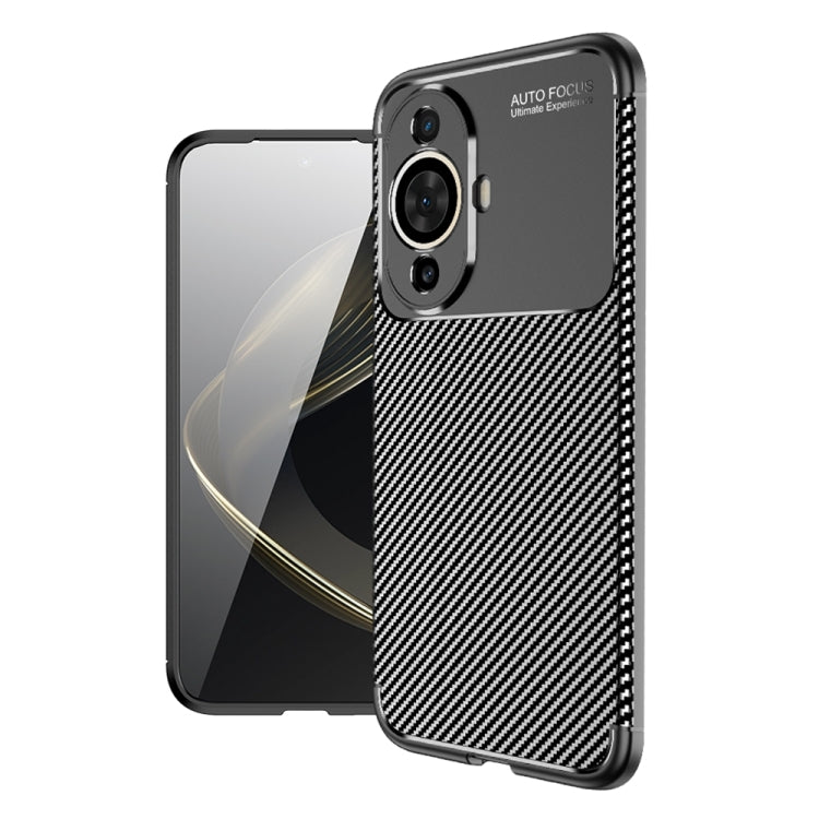 Custodia per telefono in TPU antiurto con struttura in fibra di carbonio, For Huawei nova 11, For Huawei nova 11 Pro
