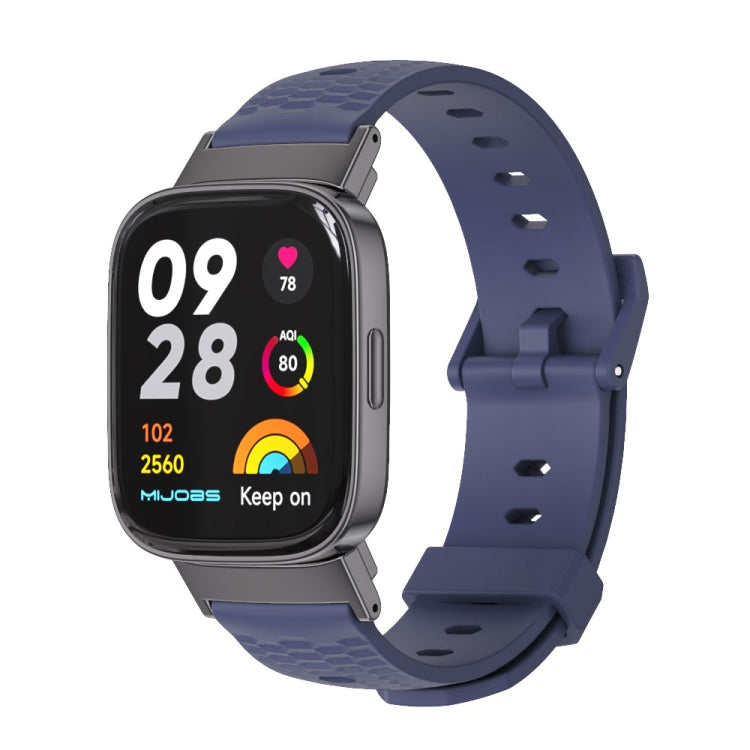 Cinturino per orologio in TPU con trama a nido d'ape Mijobs, For Redmi Watch 3