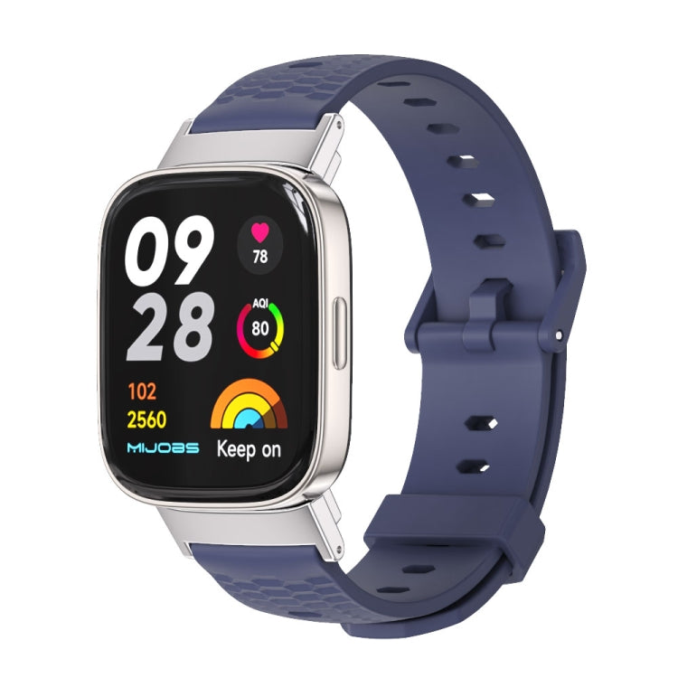 Cinturino per orologio in TPU con trama a nido d'ape Mijobs, For Redmi Watch 3