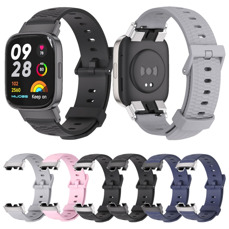 Cinturino per orologio in TPU con trama a nido d'ape Mijobs, For Redmi Watch 3