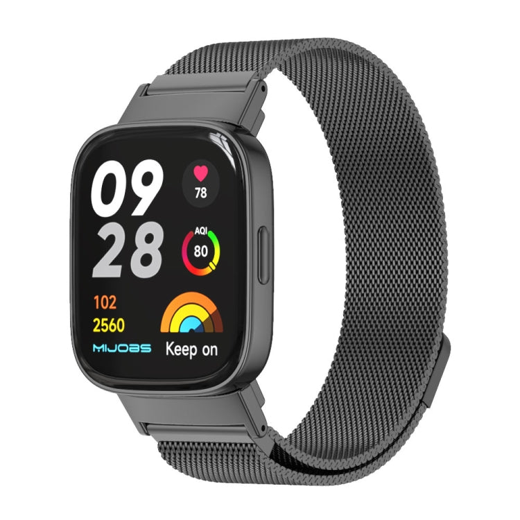 Cinturino per orologio in metallo magnetico Mijobs Milan, For Redmi Watch 3