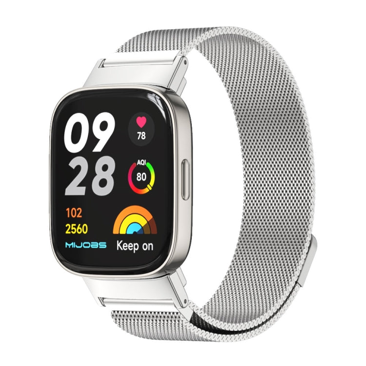Cinturino per orologio in metallo magnetico Mijobs Milan, For Redmi Watch 3