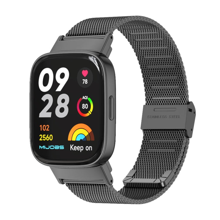 Cinturino per orologio in metallo con fibbia Mijobs Milan, For Redmi Watch 3
