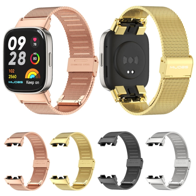 Cinturino per orologio in metallo con fibbia Mijobs Milan, For Redmi Watch 3