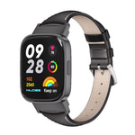 Cinturino per orologio sottile in vera pelle Mijobs, For Redmi Watch 3
