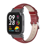 Cinturino per orologio sottile in vera pelle Mijobs, For Redmi Watch 3
