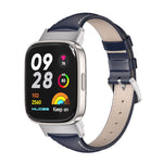Cinturino per orologio sottile in vera pelle Mijobs, For Redmi Watch 3