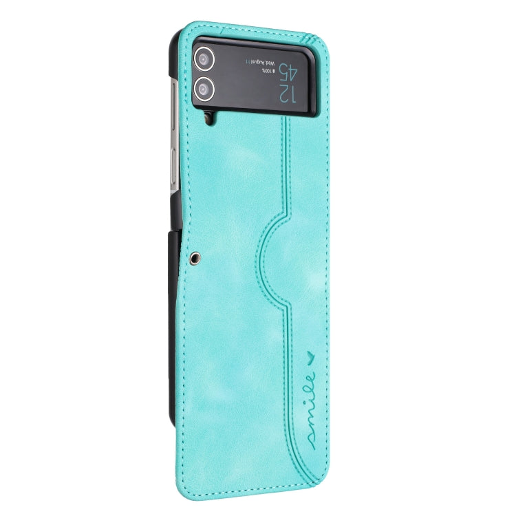 Custodia portafoglio in pelle con motivo cuore per Samsung Galaxy