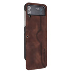 Custodia portafoglio in pelle con motivo cuore per Samsung Galaxy