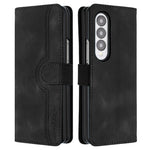 Custodia portafoglio in pelle con motivo cuore per Samsung Galaxy