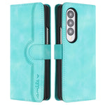 Custodia portafoglio in pelle con motivo cuore per Samsung Galaxy