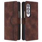 Custodia portafoglio in pelle con motivo cuore per Samsung Galaxy