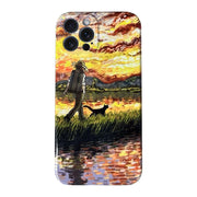 Custodia iPhone 15 Pro Max Pittura a Olio