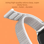 Cinturino per orologio in nylon traspirante con guscio metallico Mijobs, For Xiaomi Smart Band 8 Active / Redmi Band 2