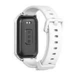 Cinturino per orologio in silicone con guscio metallico Mijobs, For Xiaomi Smart Band 8 Active / Redmi Band 2