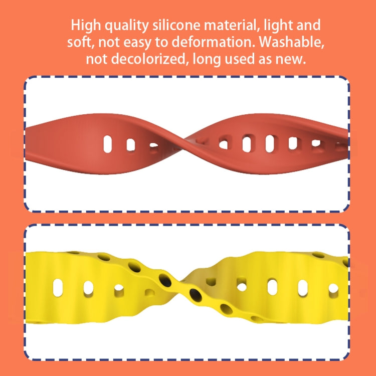 Cinturino per orologio in silicone Mijobs Metal Shell Ocean, For Xiaomi Smart Band 8 Active / Redmi Band 2