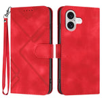 Custodia in pelle per iPhone 16 Pro Max e Plus