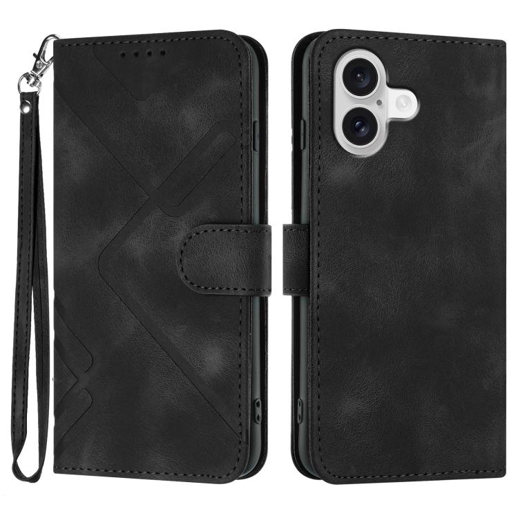 Custodia in pelle per iPhone 16 Pro Max e Plus
