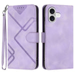 Custodia in pelle per iPhone 16 Pro Max e Plus