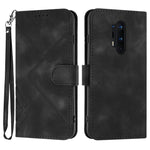 Custodia per cellulare in pelle con motivo a linea, For OnePlus Nord 2 5G, For OnePlus 9 Pro, For OnePlus 9, For OnePlus 8 Pro