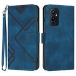 Custodia per cellulare in pelle con motivo a linea, For OnePlus Nord 2 5G, For OnePlus 9 Pro, For OnePlus 9, For OnePlus 8 Pro