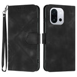 Custodia per cellulare in pelle con motivo a linea, For OnePlus Turbo 6 / 6V, For OnePlus Ace 6, For OnePlus 15, For OnePlus 13T