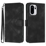 Custodia per cellulare in pelle con motivo a linea, For OnePlus Turbo 6 / 6V, For OnePlus Ace 6, For OnePlus 15, For OnePlus 13T