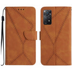 Custodia portafoglio in pelle goffrata per Xiaomi Poco F5 Pro