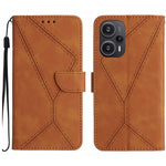Custodia portafoglio in pelle per Xiaomi Poco F5 5G
